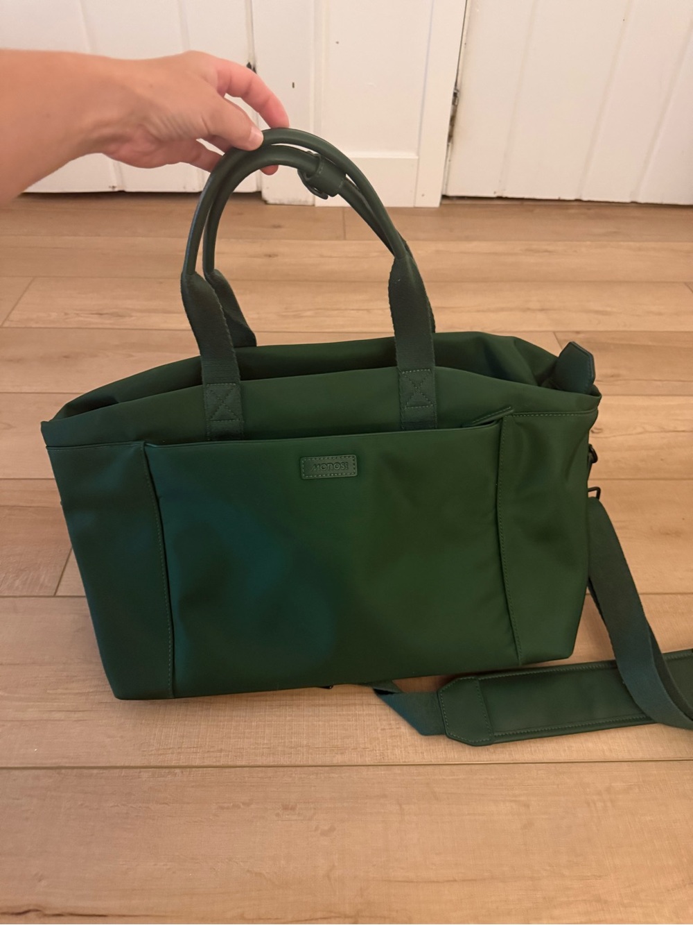 Monos Metro Duffle in Juniper Green with Folio Kit